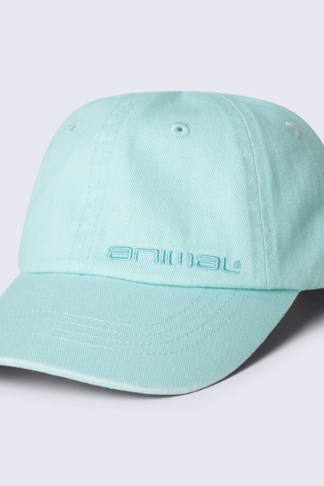 Animal Animal Men's 'Lucky' Soft Breathable Adjustable Strap Outdoor Baseball Cap in Pale Green - 2