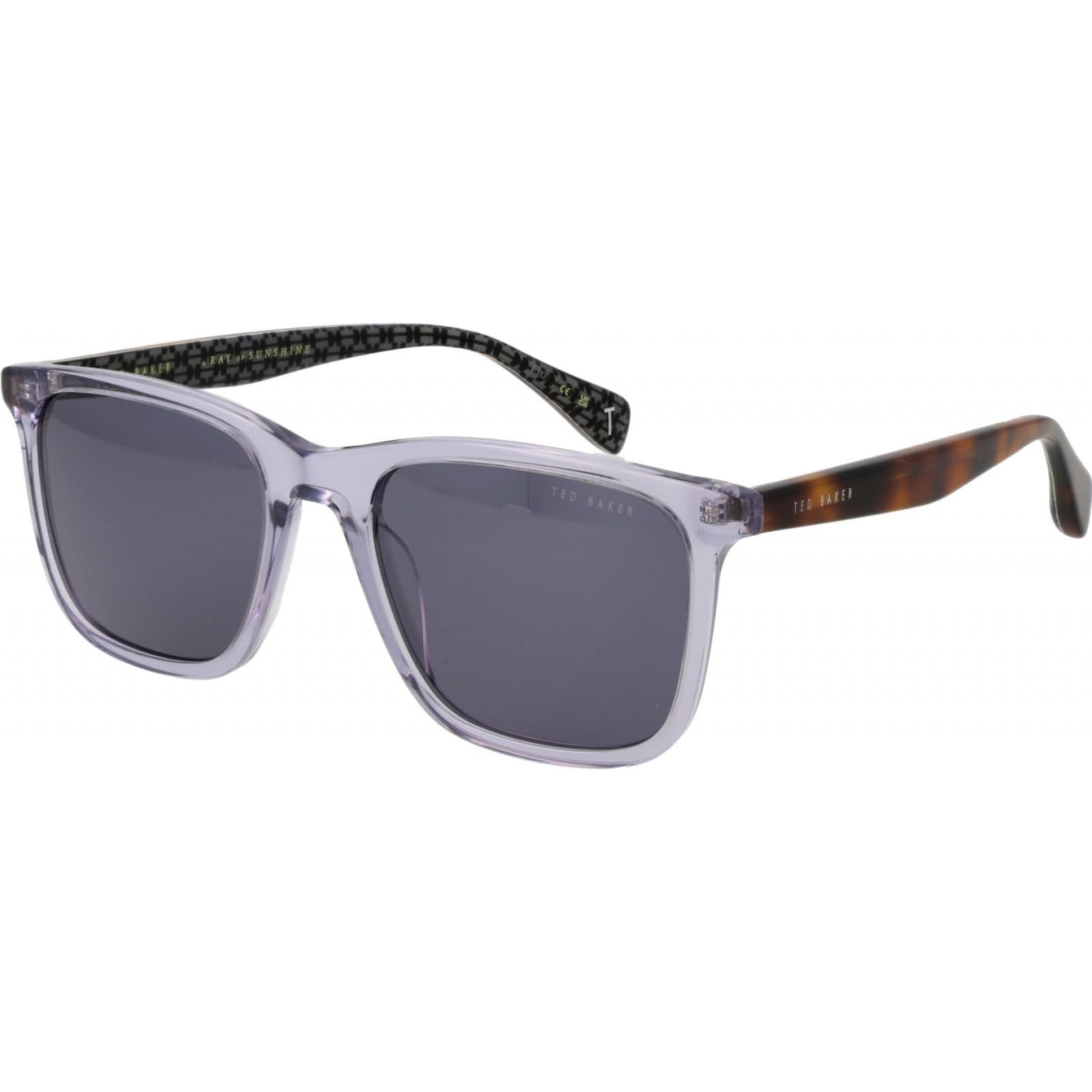 Ted Baker Ted Baker Men's TB1724 53904 Square/Rectangle Sunglasses in Grey