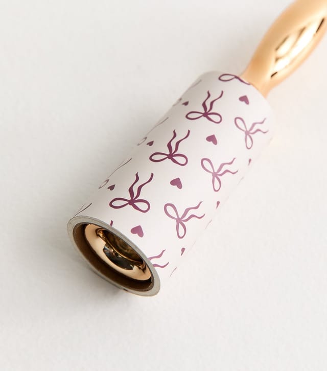 New Look Cream Bow Print Lint Roller New Look - 2