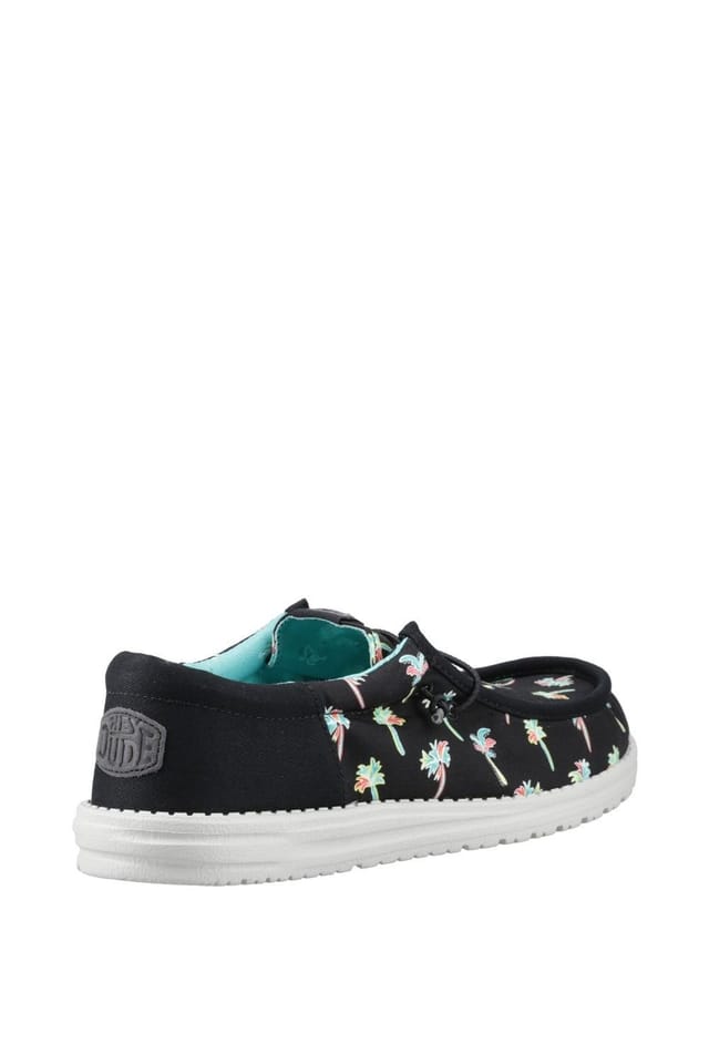 Hey Dude Hey Dude Men's Wally Funk Party Palm Shoes in Black - 2