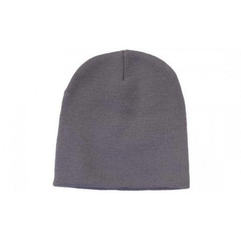 Carta Sport Carta Sport Men's Plain Beanie in Grey - 1