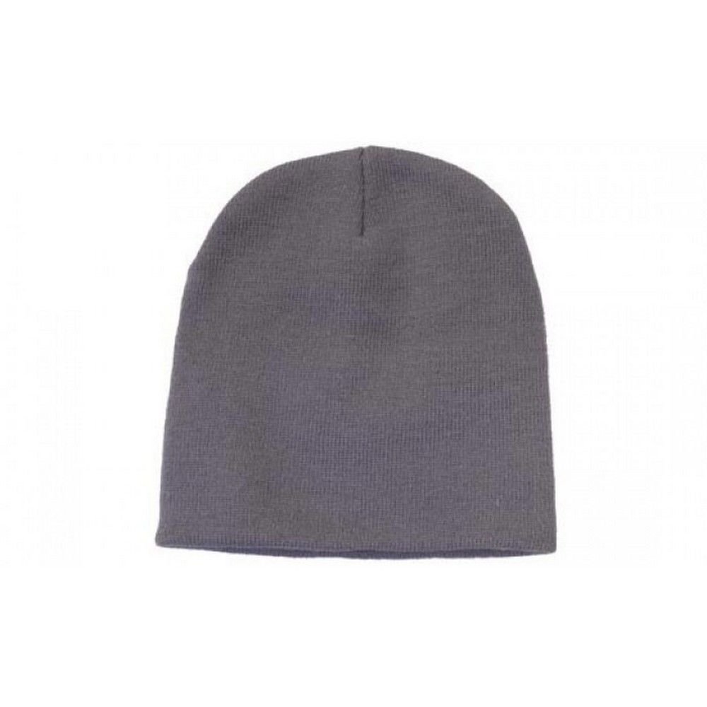 Carta Sport Carta Sport Men's Plain Beanie in Grey - 2