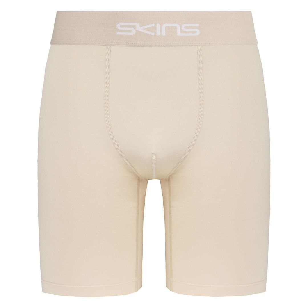 Skins Skins Men's DNAmic Force Natural Beige Compression Shorts in Light Beige