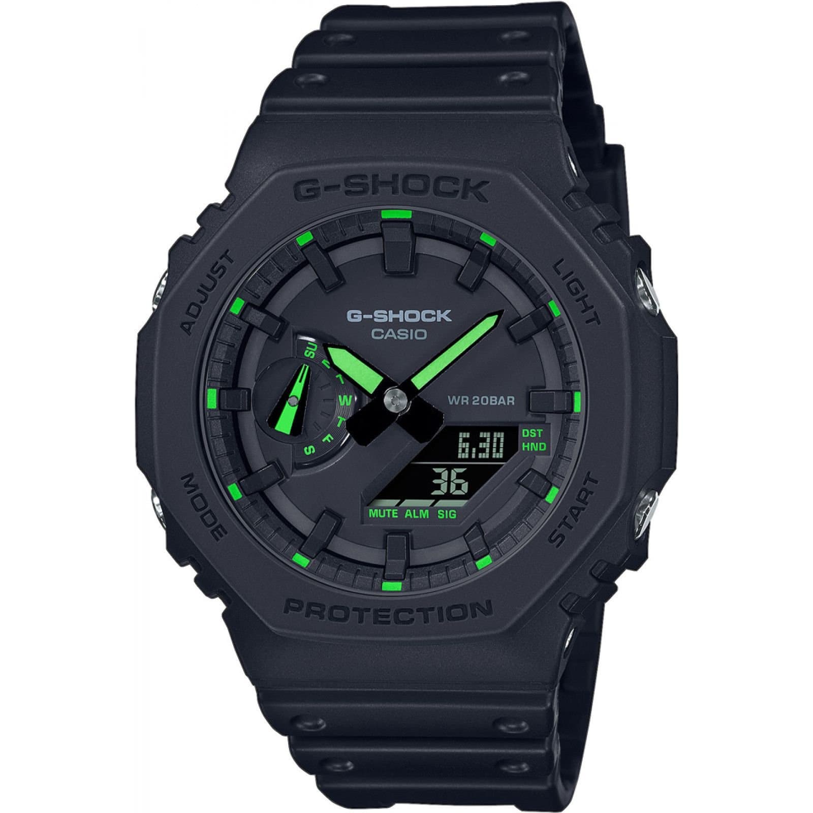 Casio Casio Men's GA-2100-1A3ER G-Shock 45mm Quartz Watch in Black