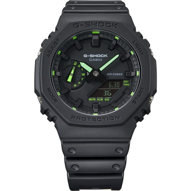 Casio Casio Men's GA-2100-1A3ER G-Shock 45mm Quartz Watch in Black - 2