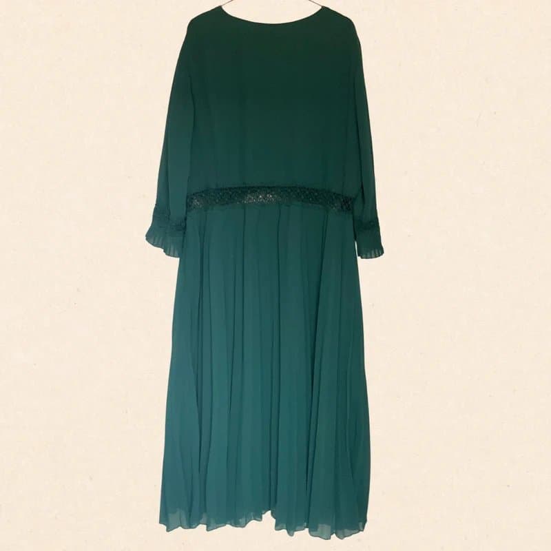 ASOS ASOS embroidered floral pleated dress size uk 22