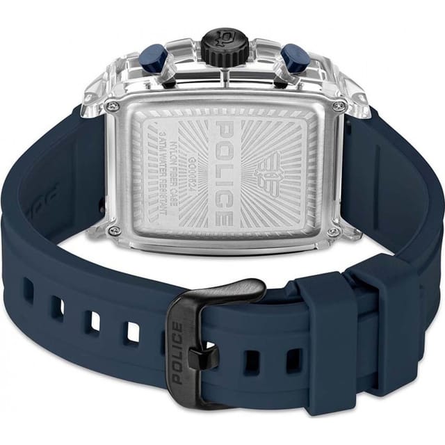 Police Police Men's PEWGO0052403 Urban 43mm Quartz Watch in Blue - 3