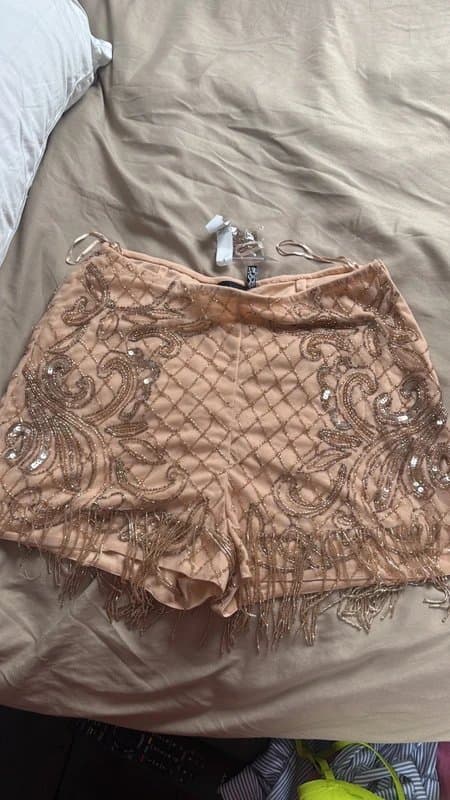 ASOS Embroidered shorts
