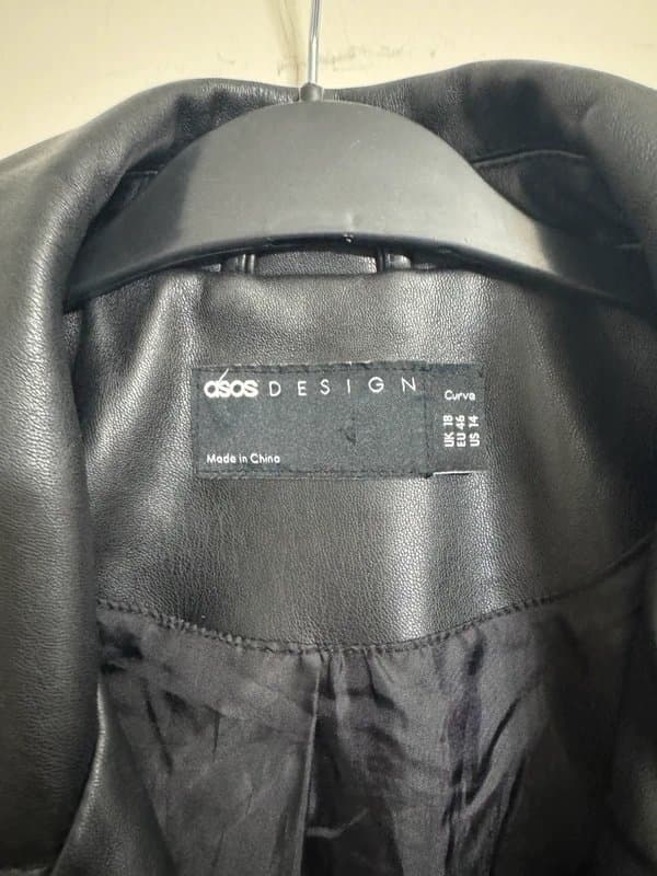 ASOS ASOS leather jacket