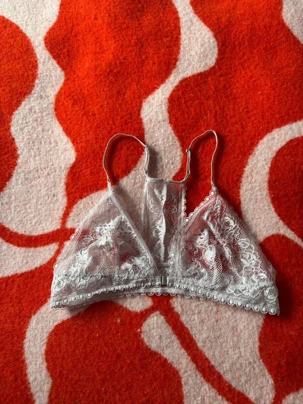 Topshop Topshop pink lace bralette