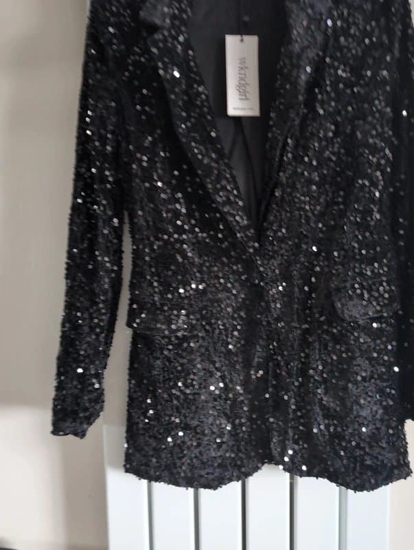 New Look Sequin Blazer- size 8