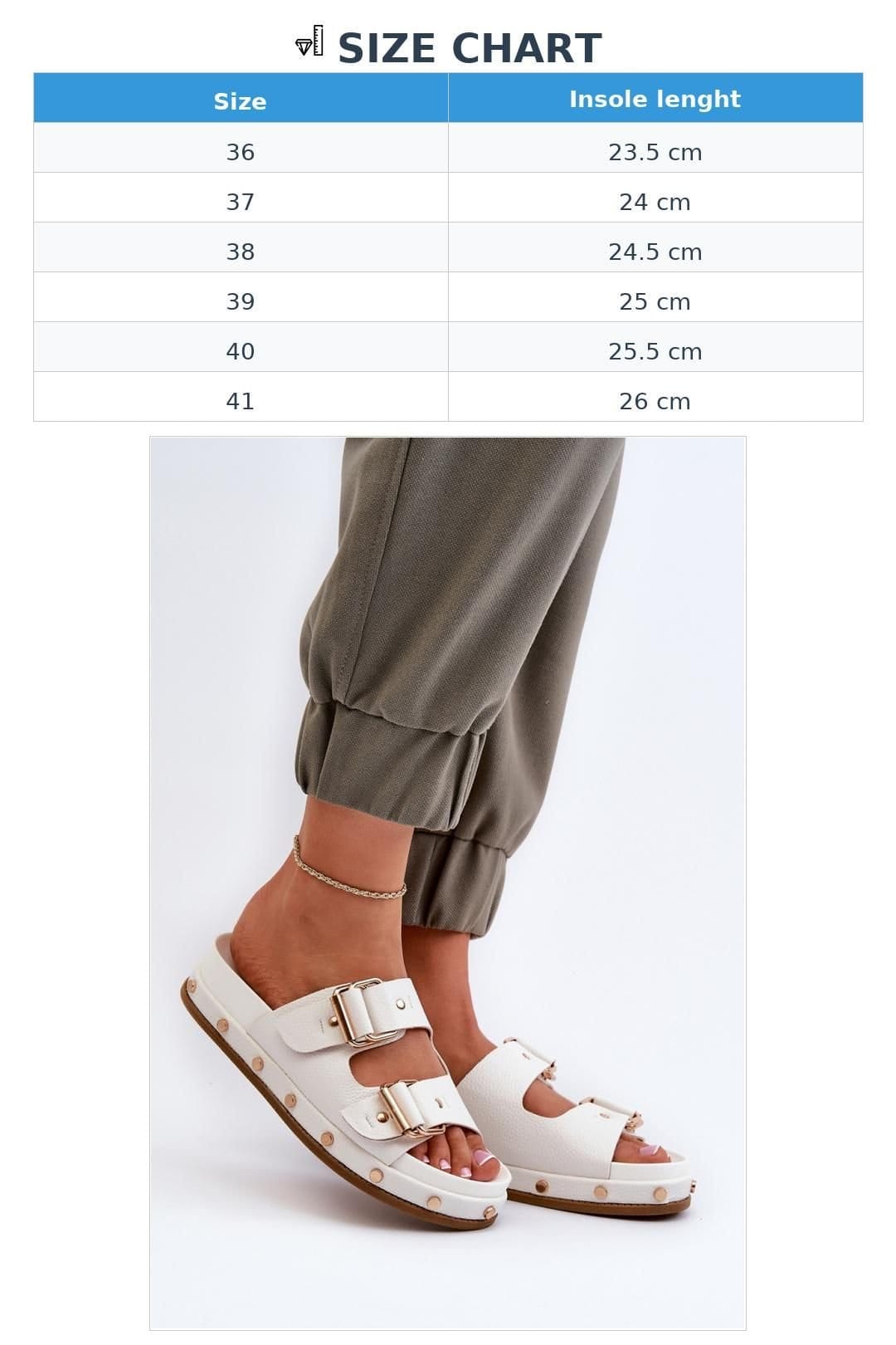 Love Lace Love Lace Women's Big Star Platform Flip Flops with Double Front Straps Comfort in White - 4