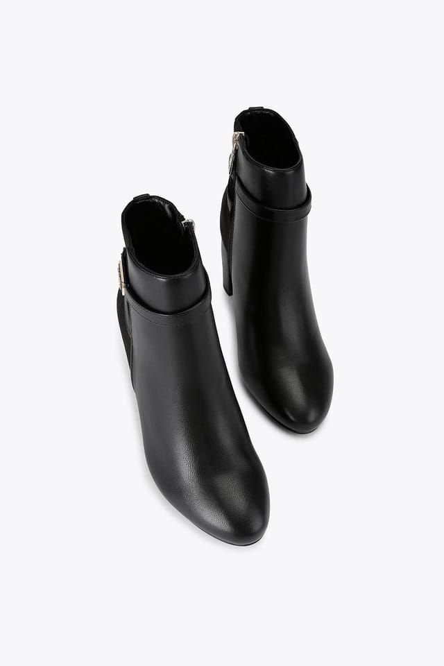 Carvela Carvela Women's 'Tempt Trim Ankle' Fabric Boots in Black - 2