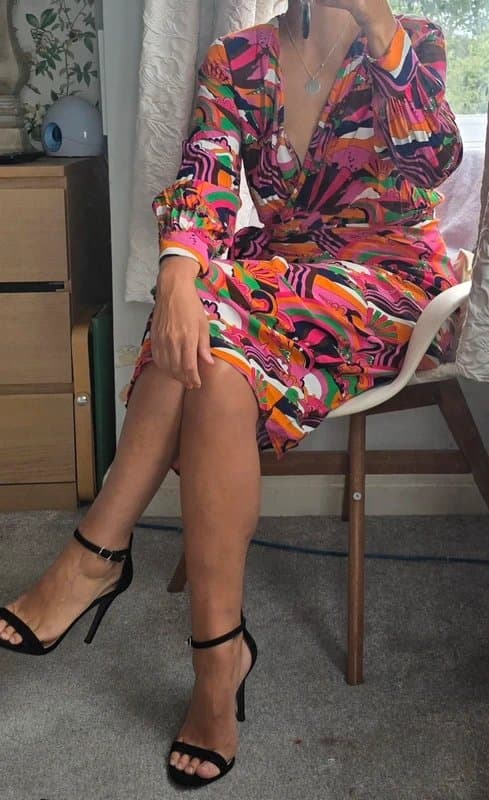 Never Fully Dressed Never fully dressed wrap dress size 16