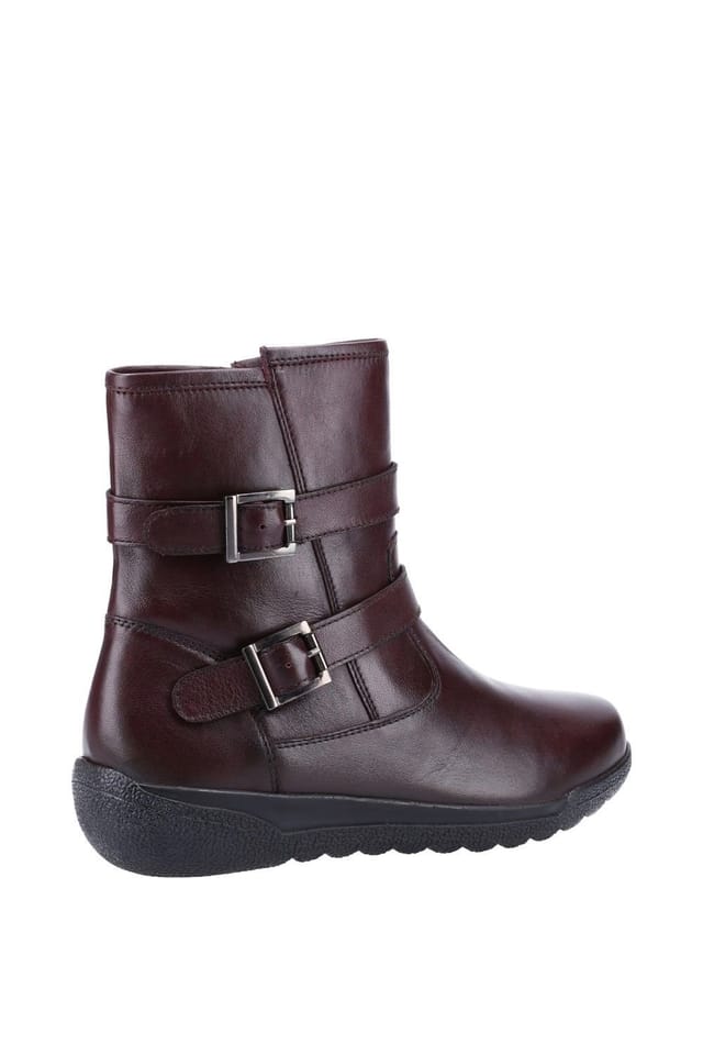 Fleet & Foster Fleet & Foster Women's Zambia Zip Mid Boot in Wine - 2