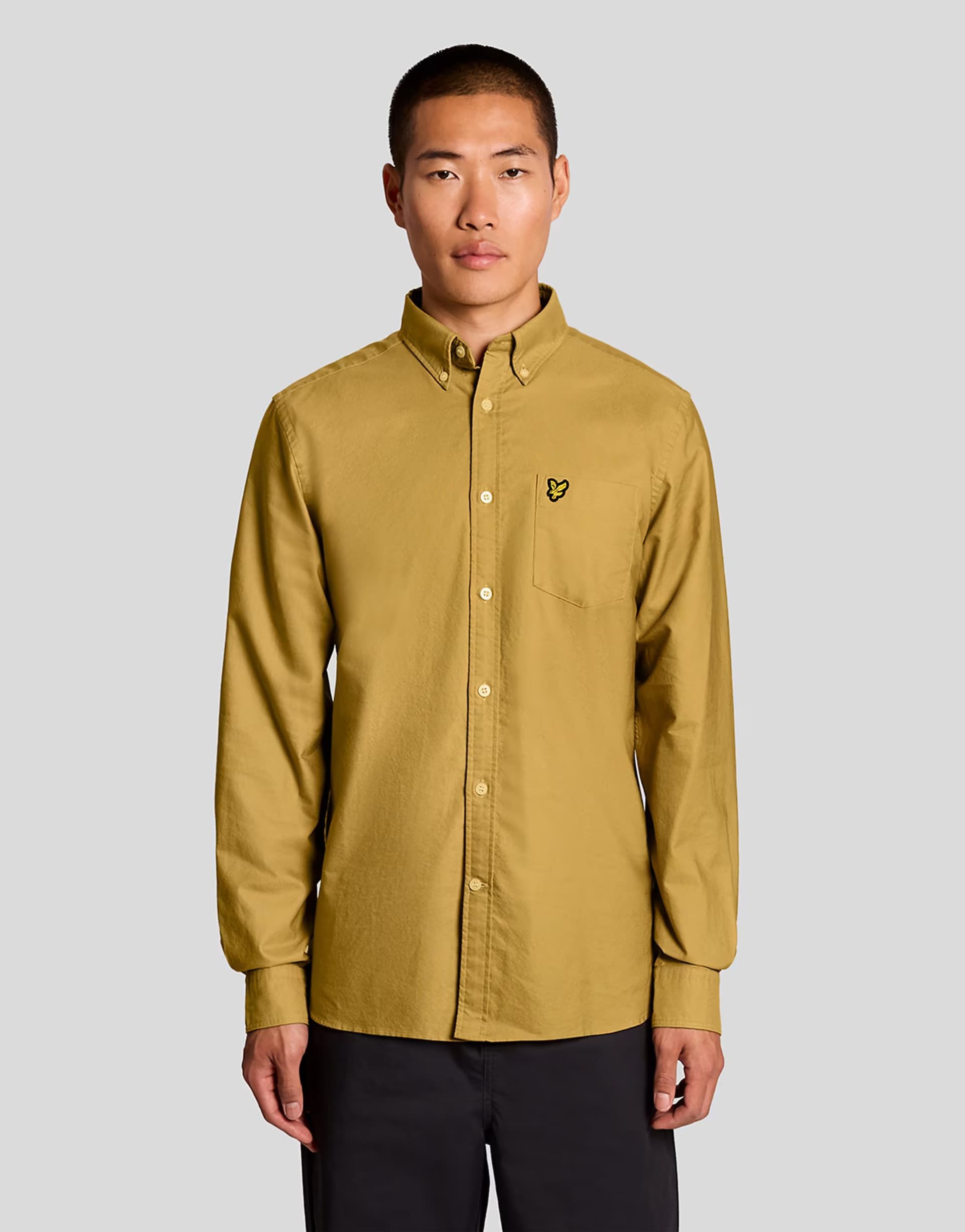 ASOS ASOS Lyle & Scott Oxford Shirt in Sandstone