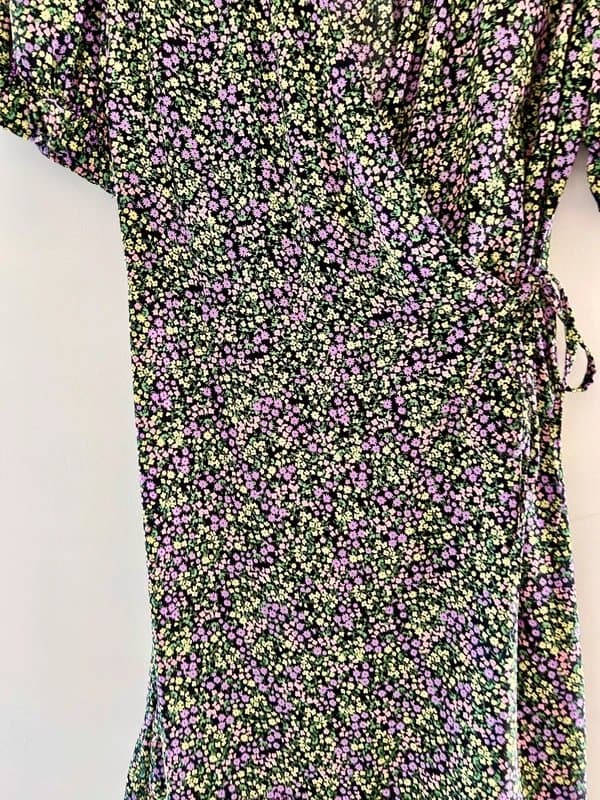 New Look Lovely floral wrap dress