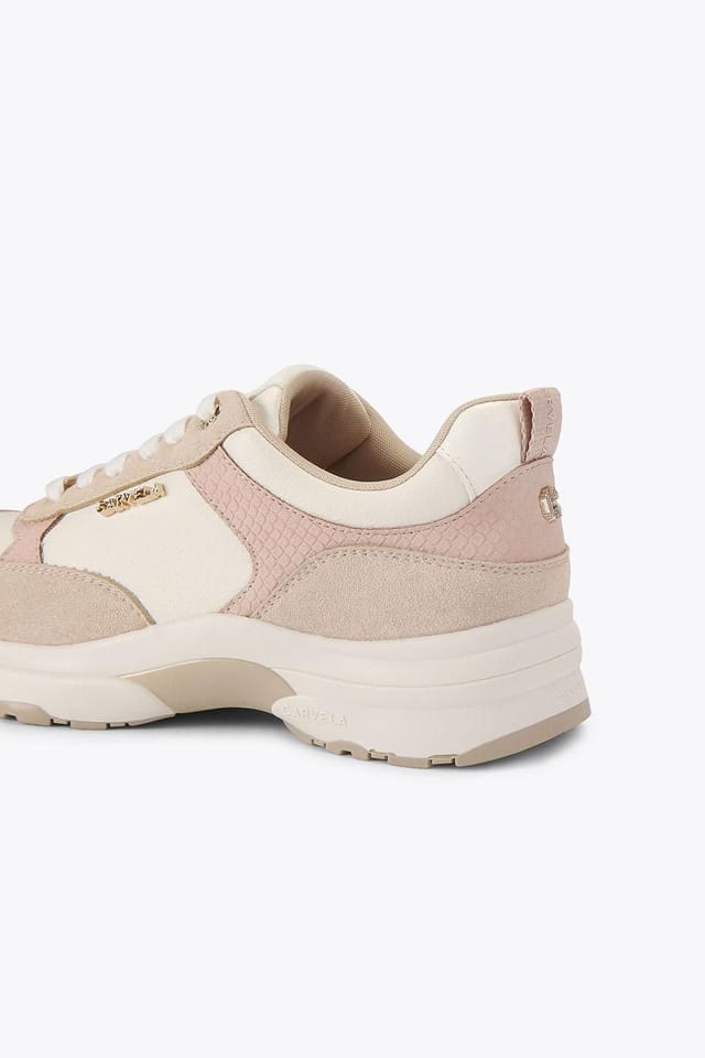 Carvela Carvela Women's 'Adoro Sneaker' Trainers in Pale Pink - 3