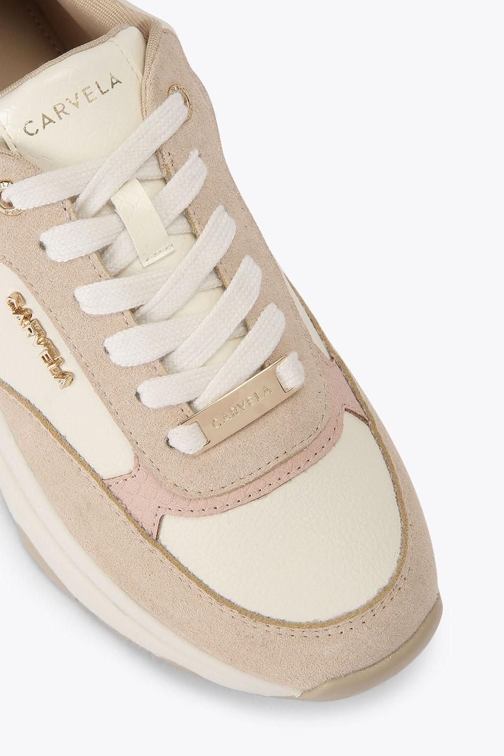Carvela Carvela Women's 'Adoro Sneaker' Trainers in Pale Pink - 4