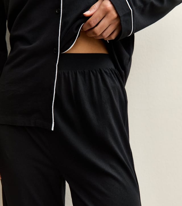 New Look Women's Tall Black Shirt and Trousers Pyjama Set New Look - 3
