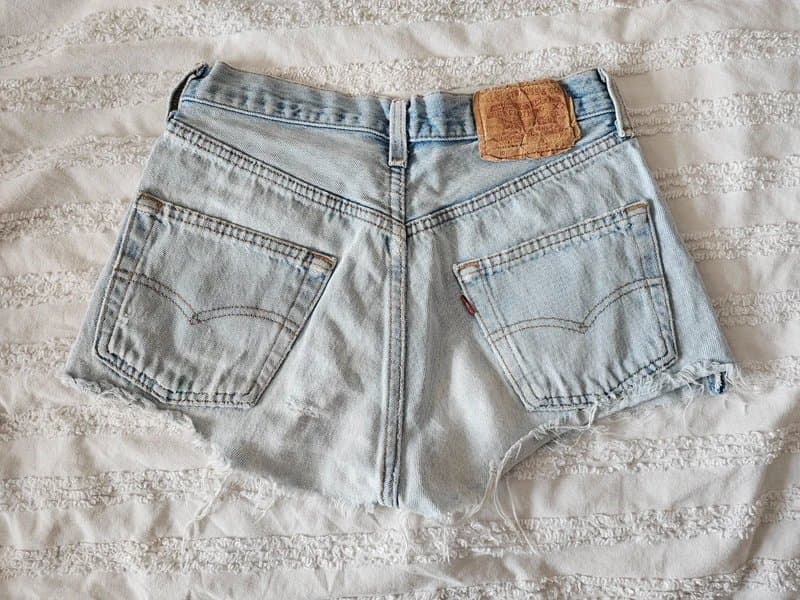 Levis Vintage Clothing Vintage Original Levi's 501 Light Denim Shorts