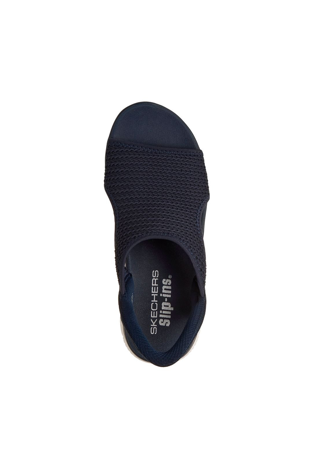 Skechers Skechers Women's Summits Sandal Slip Ins H-Band Textured Knit w/Yoga foam in Navy - 3