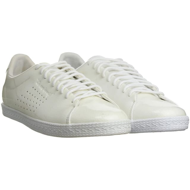 Le Coq Sportif Le Coq Sportif Women's Charline Lace-Up White Smooth Leather Trainers - 2