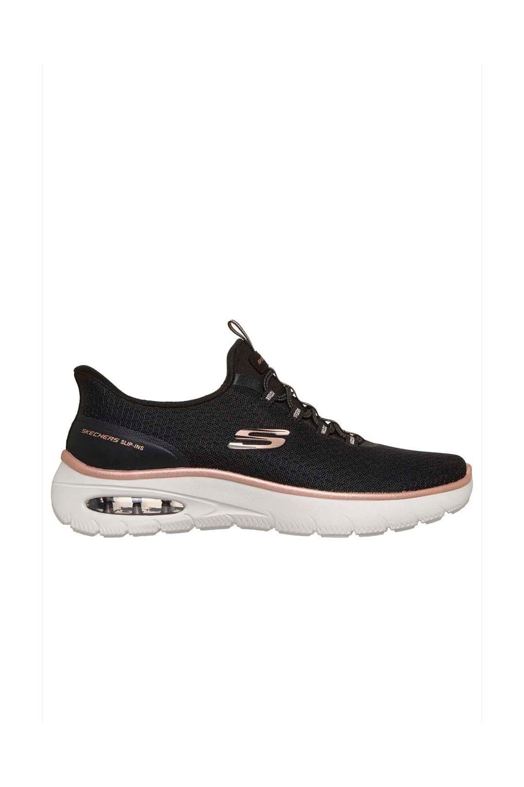 Skechers Skechers Women's Skech-Air Summits Mesh Bungee Slip-Ins Trainers - Black
