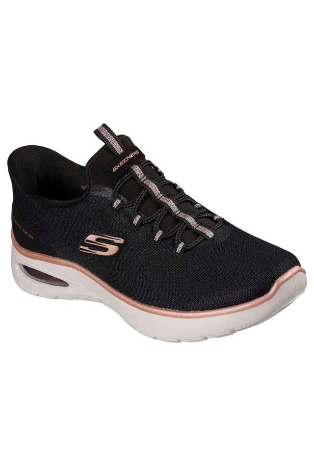 Skechers Skechers Women's Skech-Air Summits Mesh Bungee Slip-Ins Trainers - Black - 3