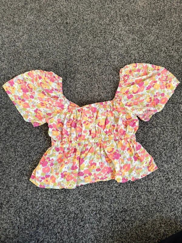 ASOS ASOS Floral Crop Top