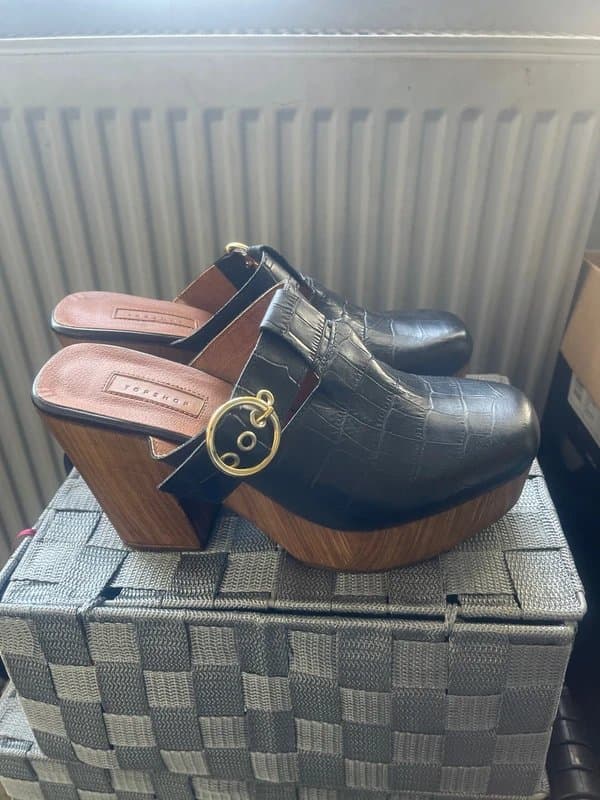 Topshop Cloth style mule