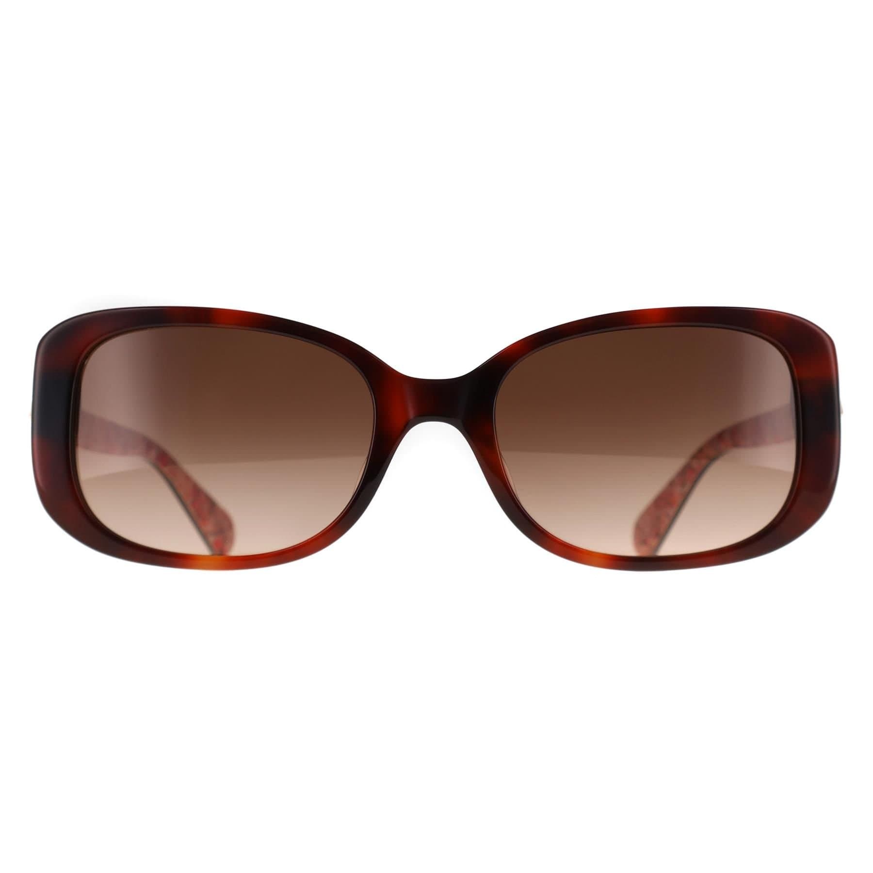 Kate Spade Kate Spade Women's Rectangle Havana Brown Gradient DionnaS