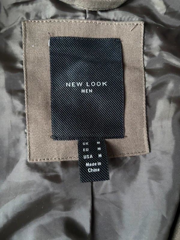 New Look New Look Men Harrington Jacket – Khaki/Brown – Size M