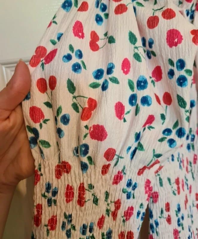 ASOS Design Brand New ASOS Design Shirred Bardot Dress