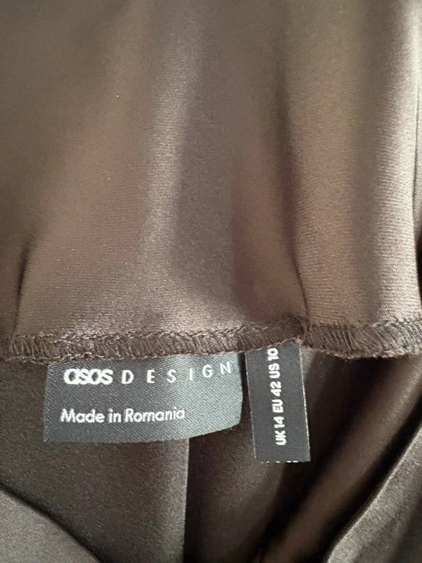 ASOS ASOS black satin top - 1