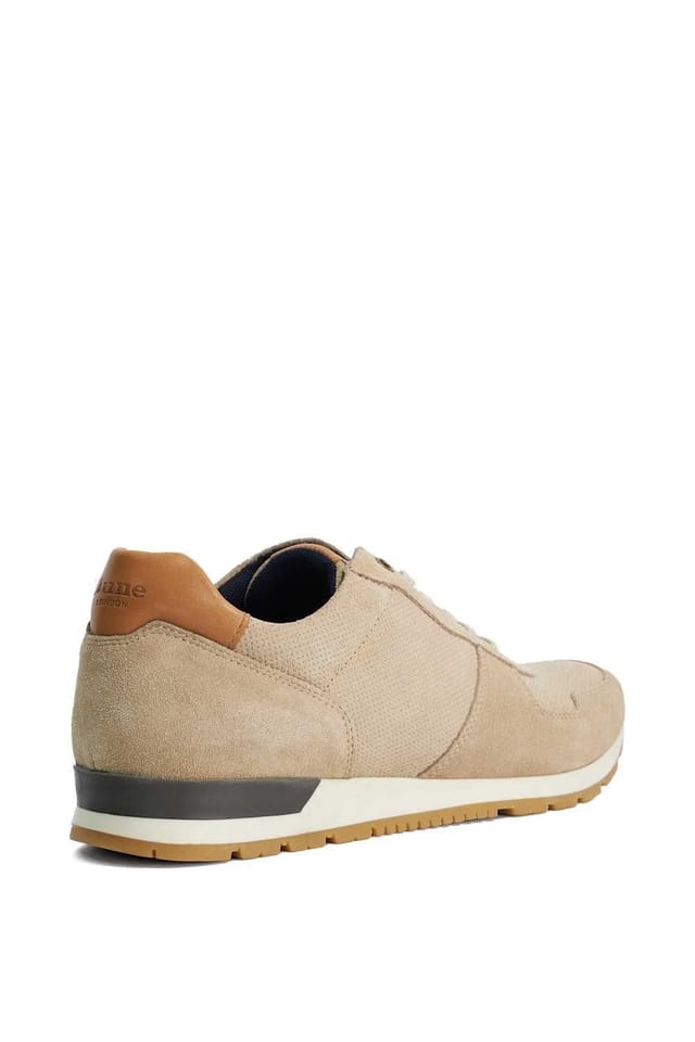 Dune London Dune London Men's 'Toronto' Suede Trainers in Natural - 3