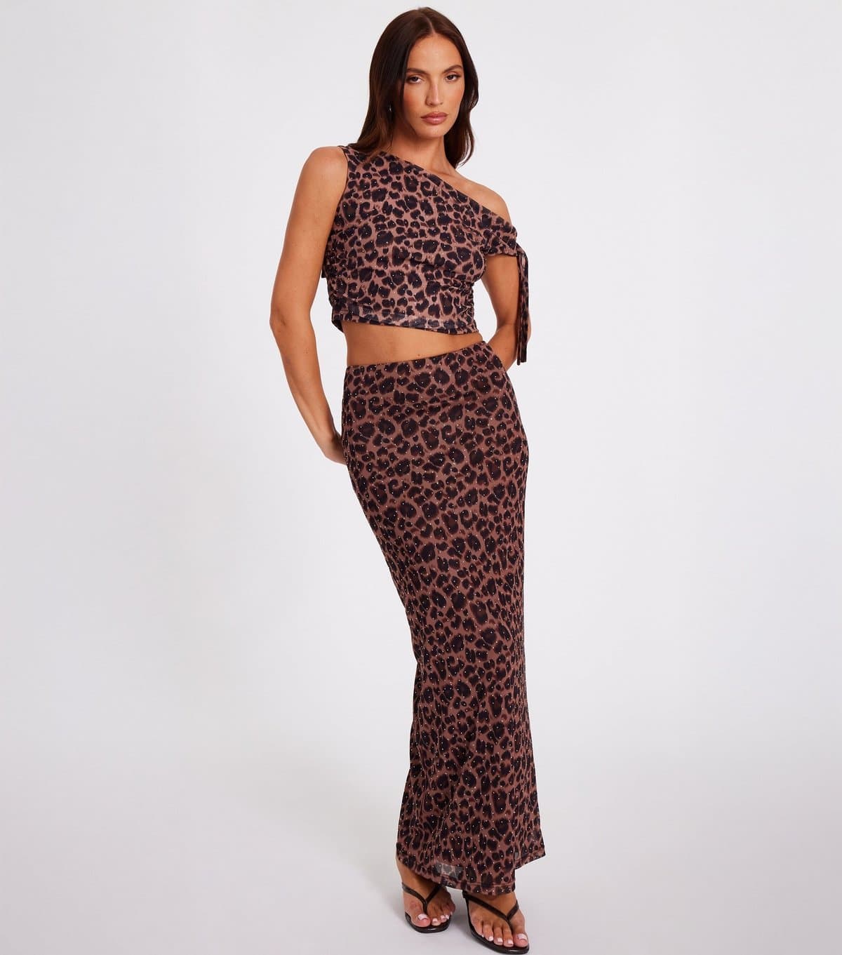 Quiz Women's Assorted Brown Leopard Print Maxi Skirt Quiz New Look