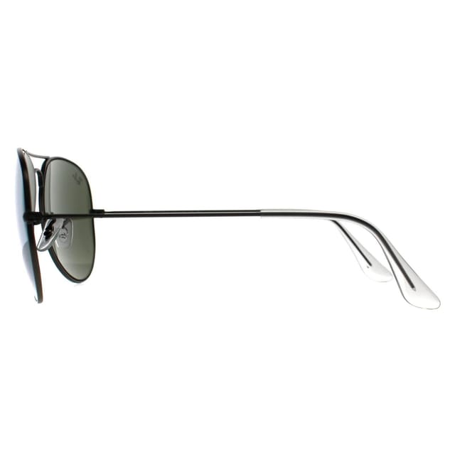 Ray-Ban Ray-Ban Men's Aviator Silver Polarized Green Silver Mirror Aviator 3025 Sunglasses - 3