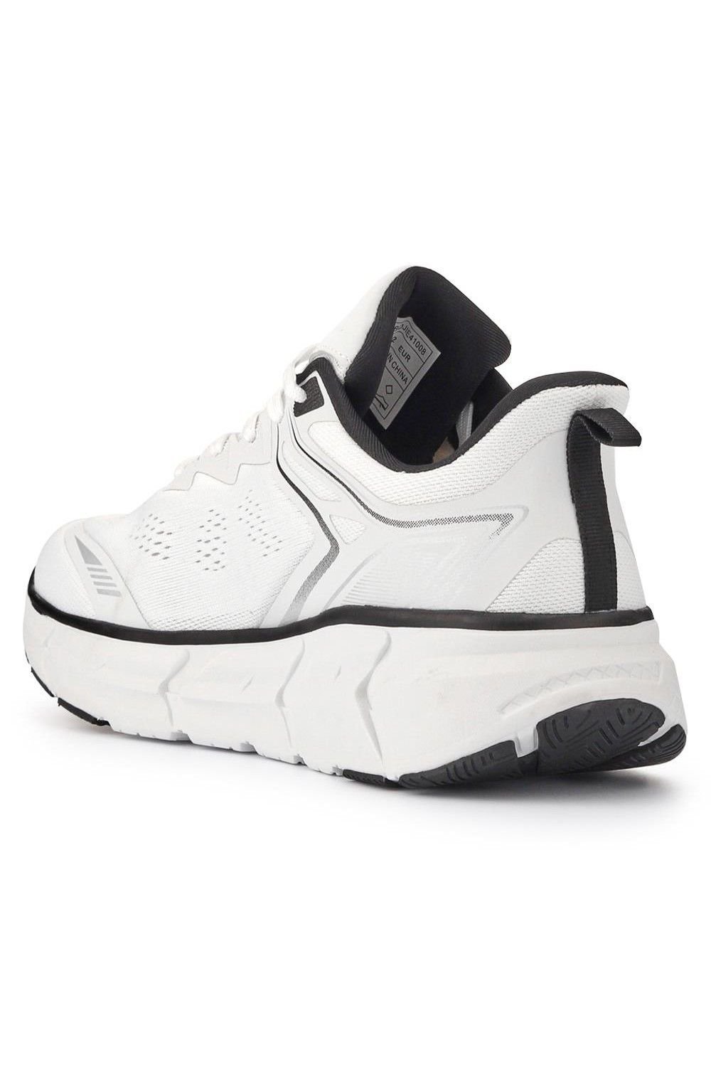 Pavers Pavers Men's Just Step In Wide Fit Memory Foam Trainers in White - 3