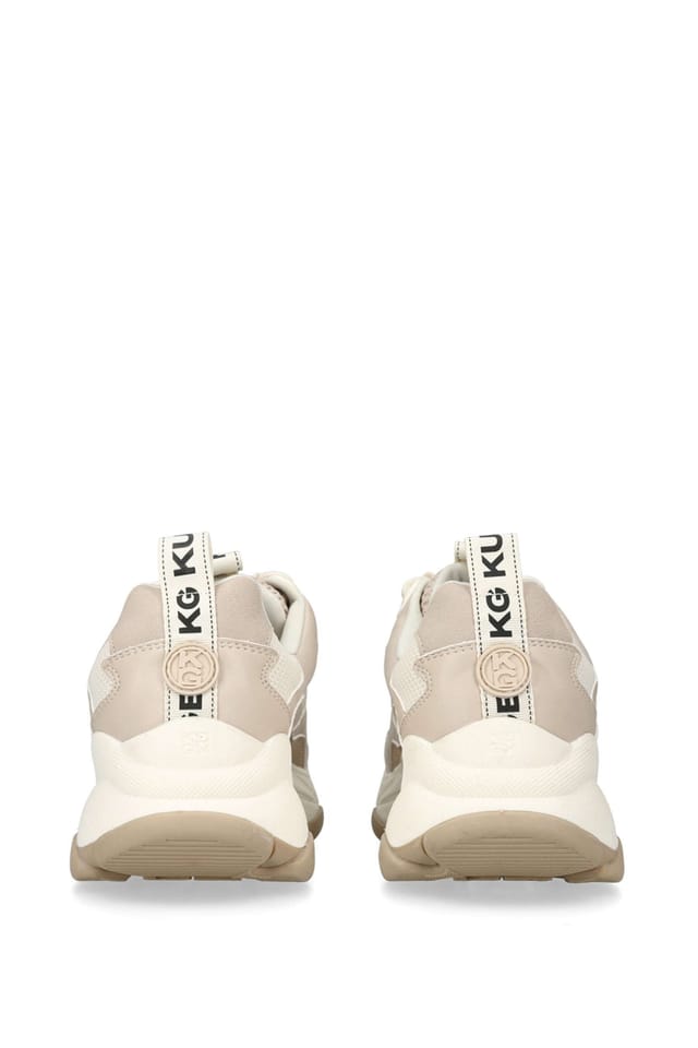 KG Kurt Geiger KG Kurt Geiger Women's 'Lila Lace Up' Trainers in Cream - 3