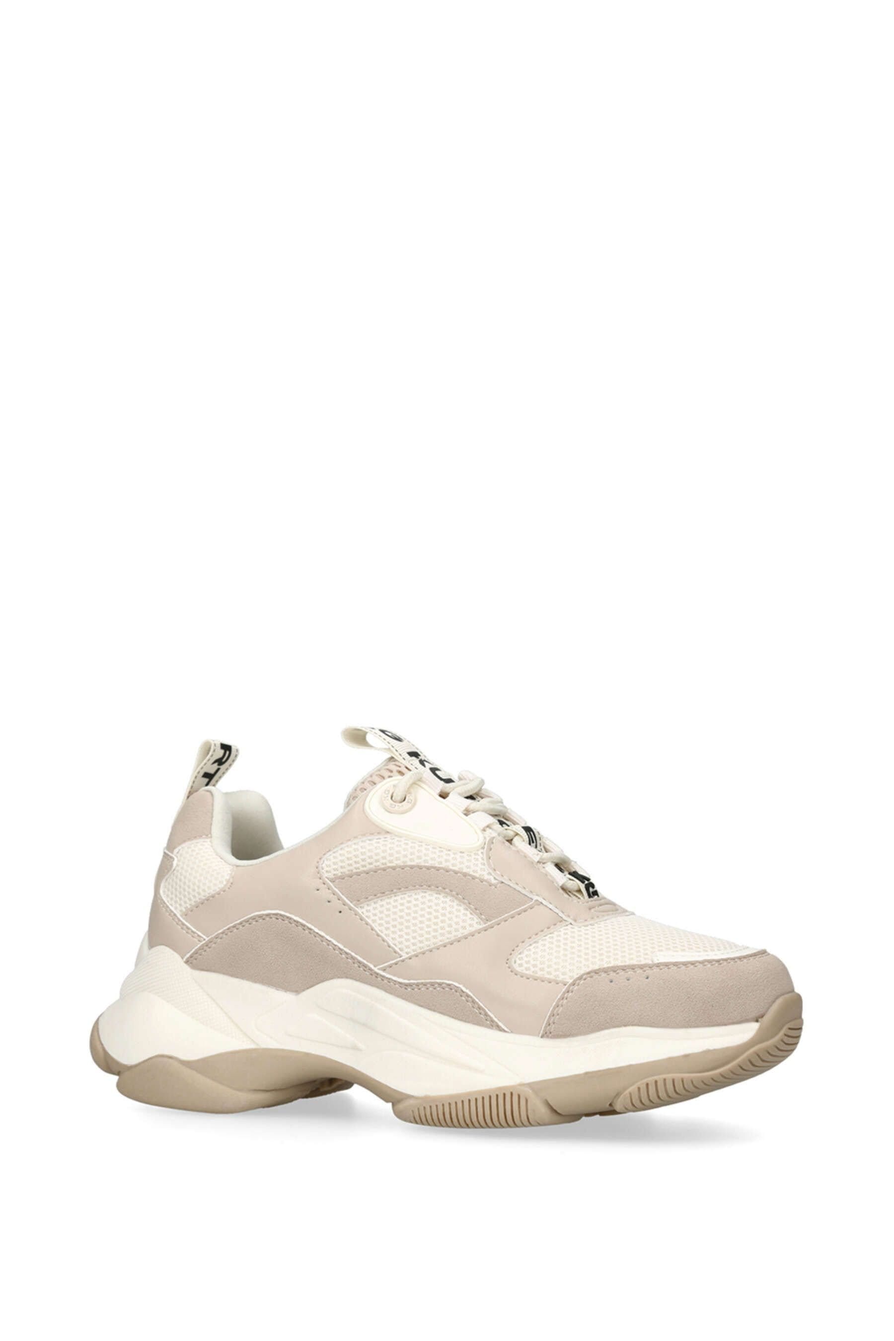 KG Kurt Geiger KG Kurt Geiger Women's 'Lila Lace Up' Trainers in Cream - 4