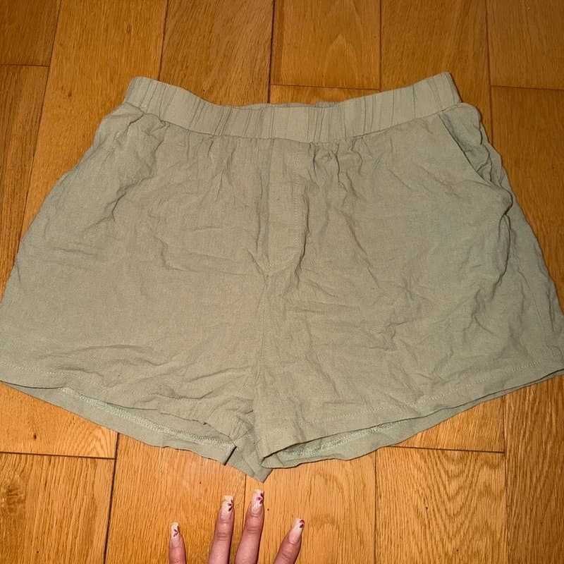 ASOS Sage Green Casual Shorts | Size M | Worn Once