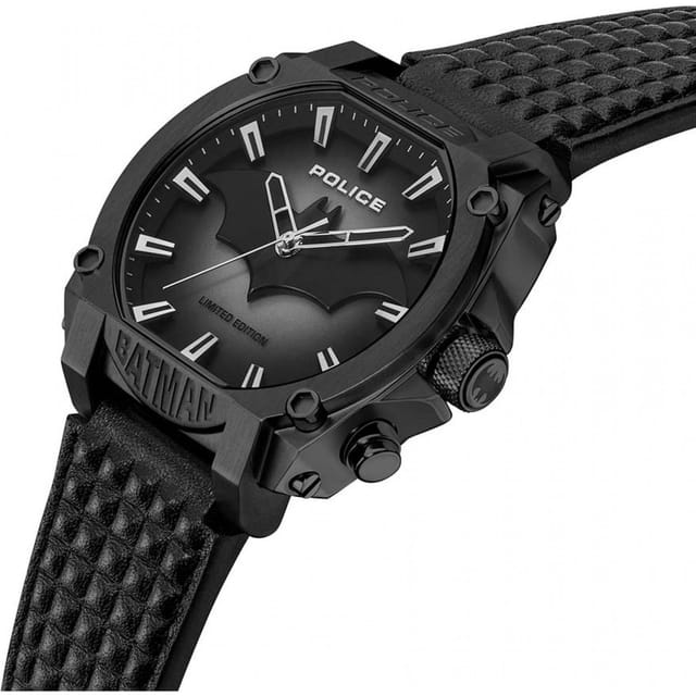 Police Police Men's PEWGD0022601 Forever Batman 45mm Quartz Watch in Black - 3