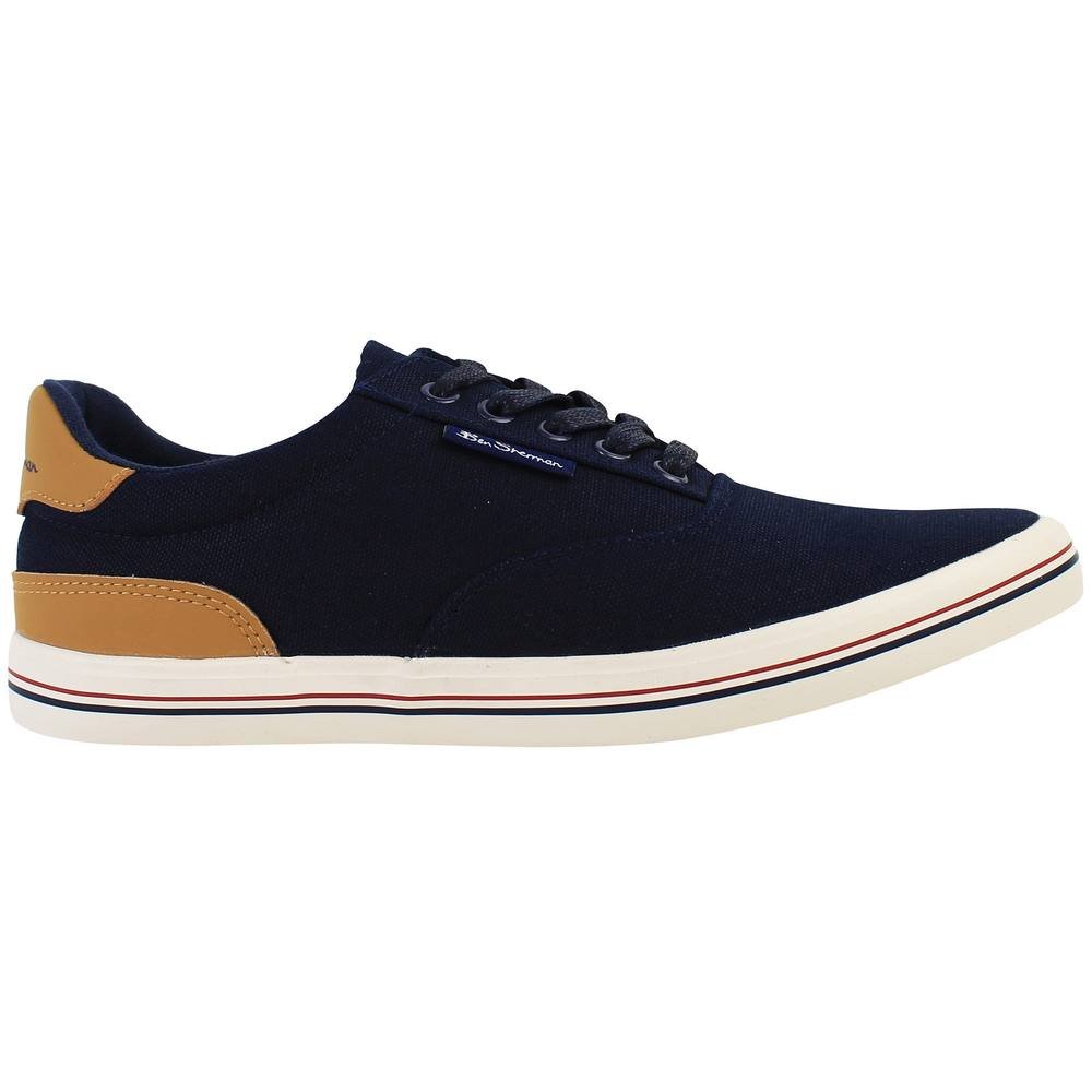Ben Sherman Ben Sherman Men's Lester Navy Plimsolls - 2