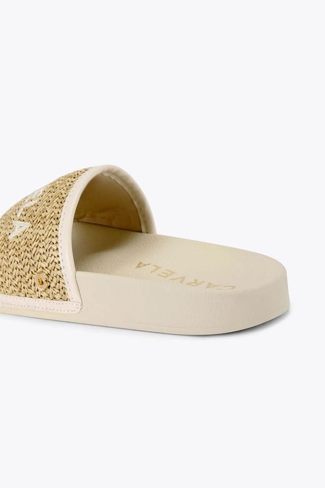 Carvela Carvela Women's 'Sorrento Slider' Sandals in Cream - 3