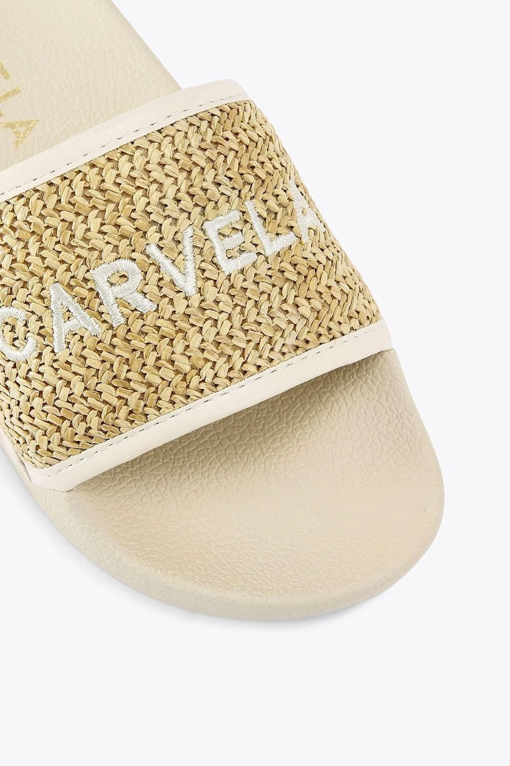 Carvela Carvela Women's 'Sorrento Slider' Sandals in Cream - 4