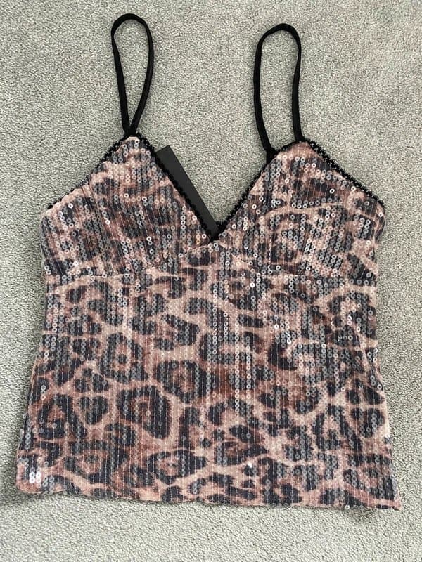 Bershka Bershka sequin strap