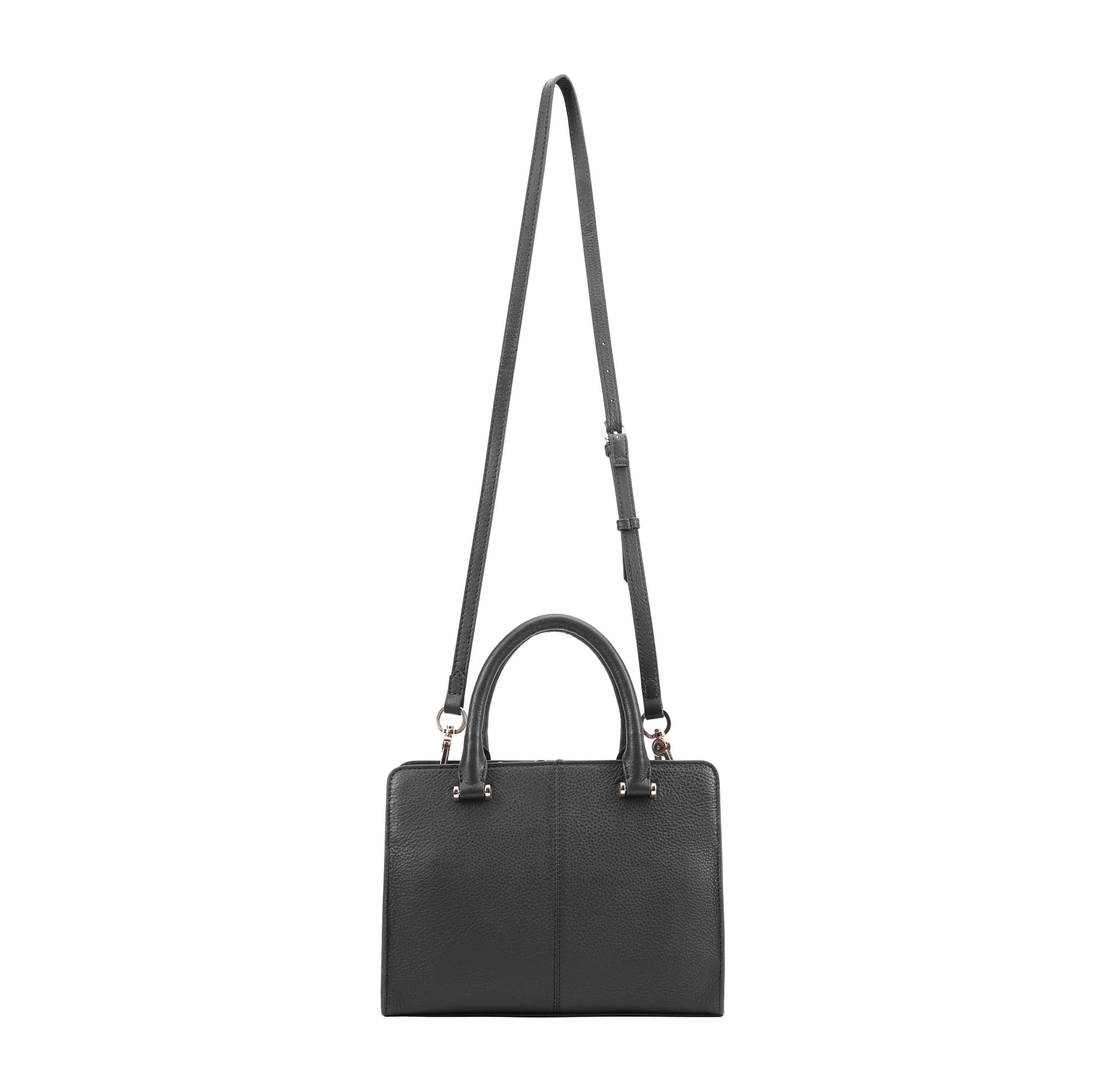 Paul Costelloe Paul Costelloe Women's Eliza Leather Cross Body Bag in Black - 4