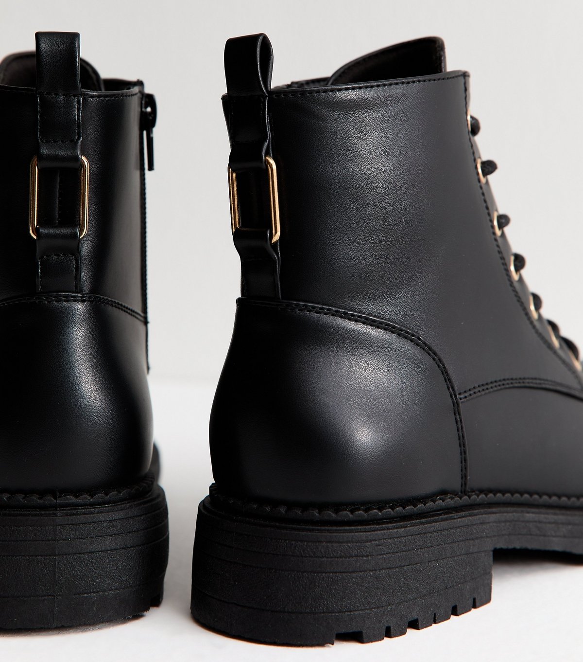 New Look Women's Black Lace Up Ankle Boots New Look - 4