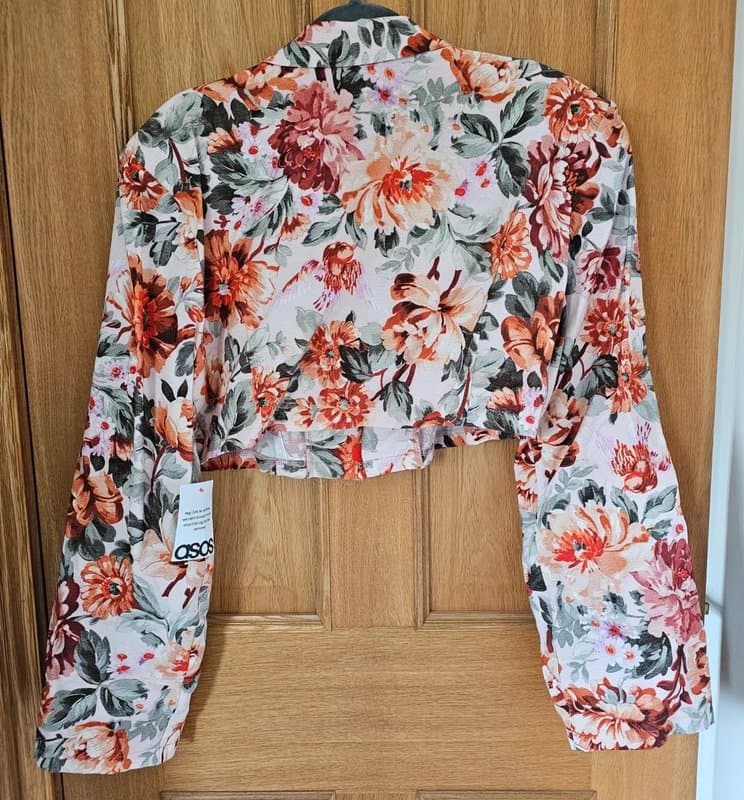 ASOS ASOS Luxe cropped blazer